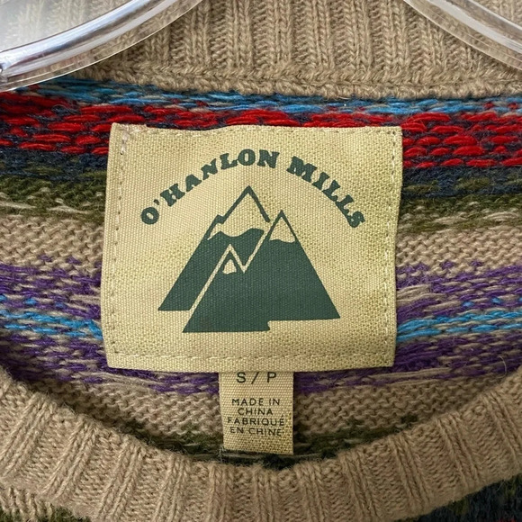 O'Hanlon Mills Urban Outfitters Wool Knit Cabincore Sweater - Picture 4 of 5